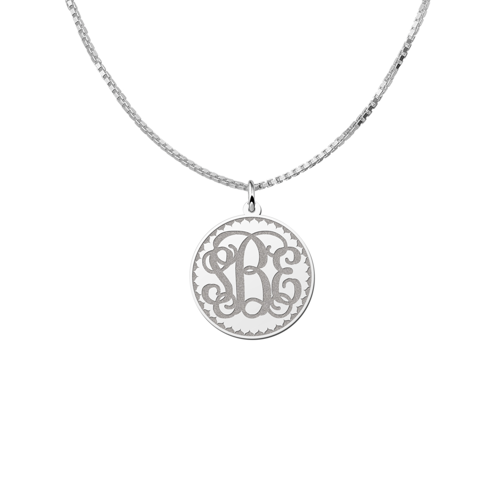 Monogramm Schmuck mit Gravur