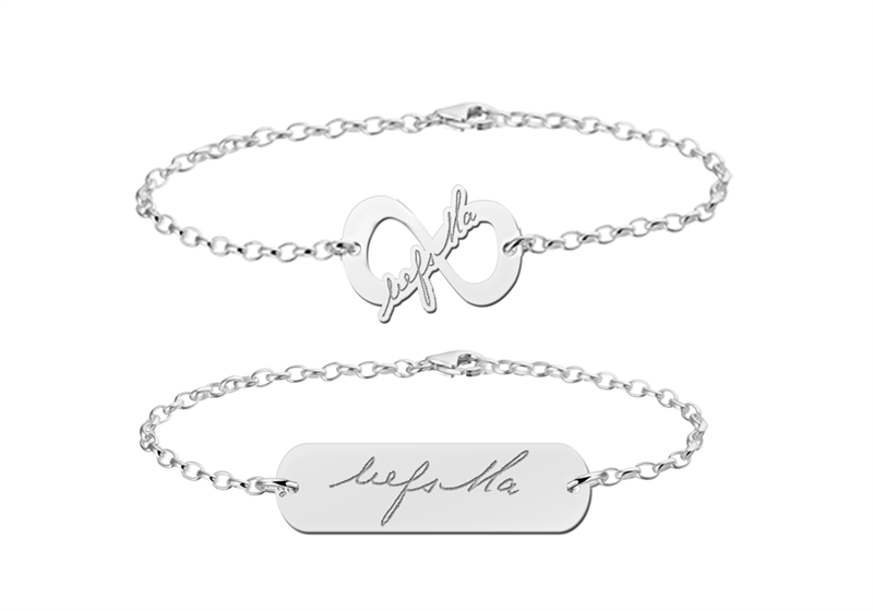 Armband selbst gestalten - Silber