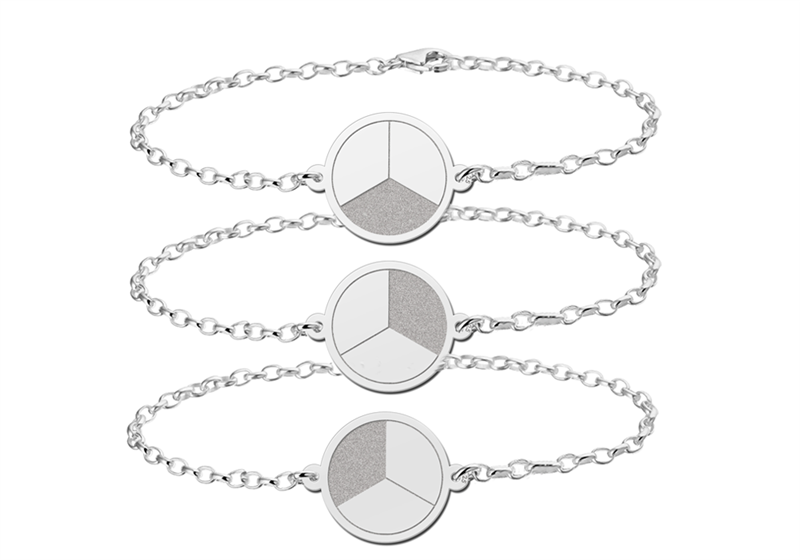 Armband selbst gestalten - Silber