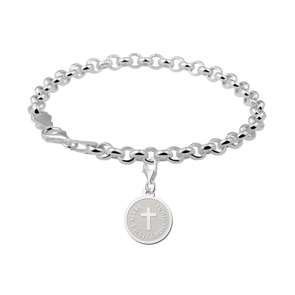 Silberner Charm 1. Kommunion