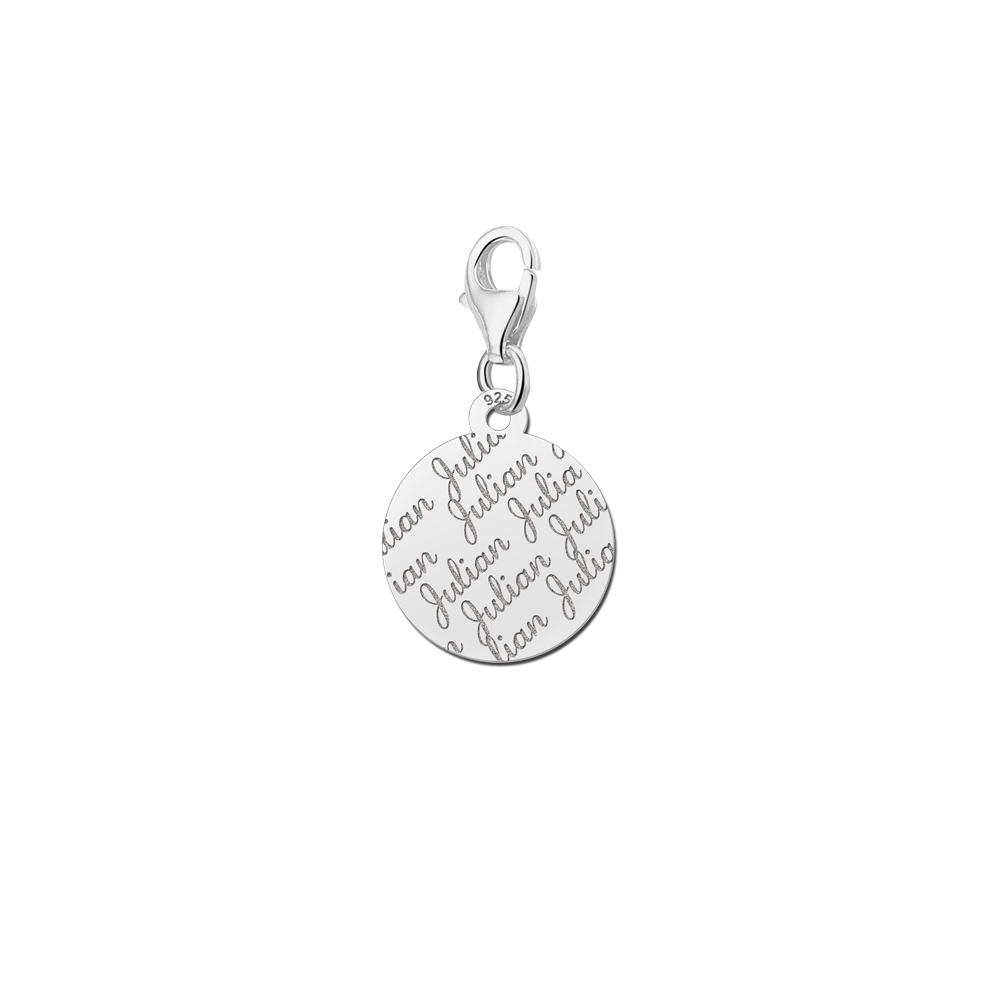 Silber Charms Schmuck Repeat Kreis