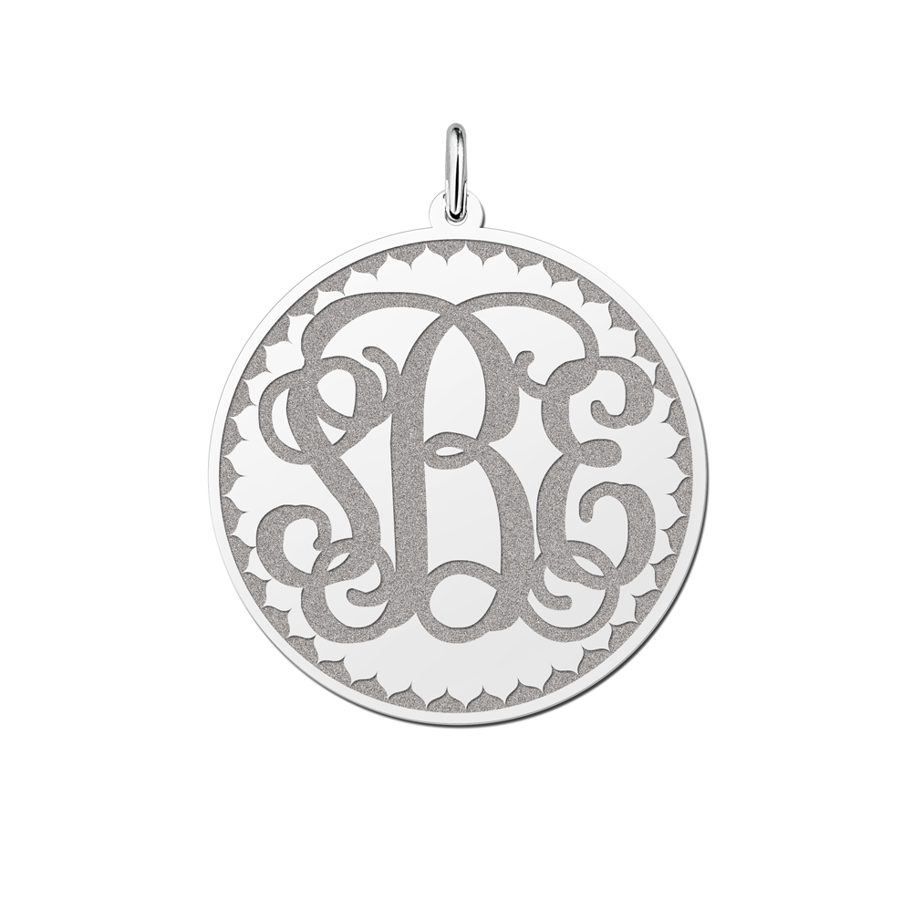 Monogramm Schmuck aus Silber