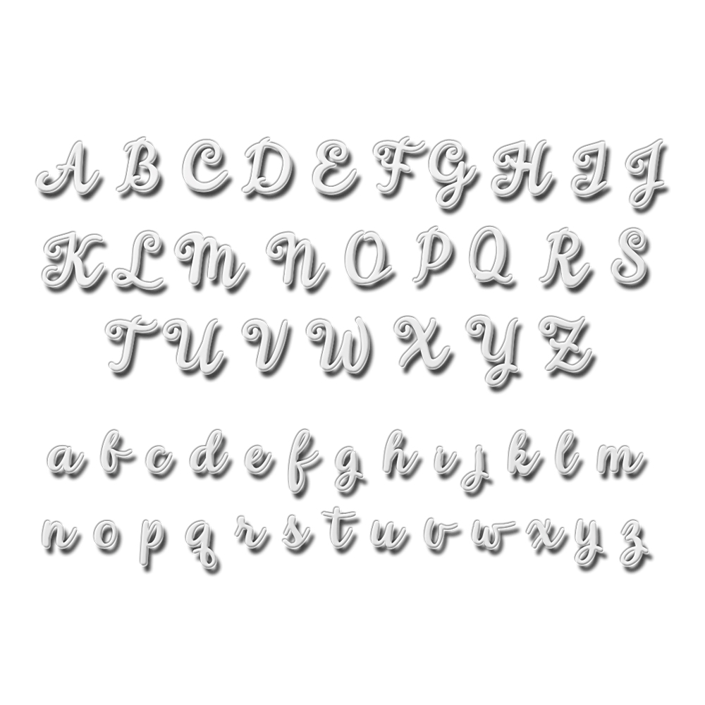Silberne Namenskette Alina