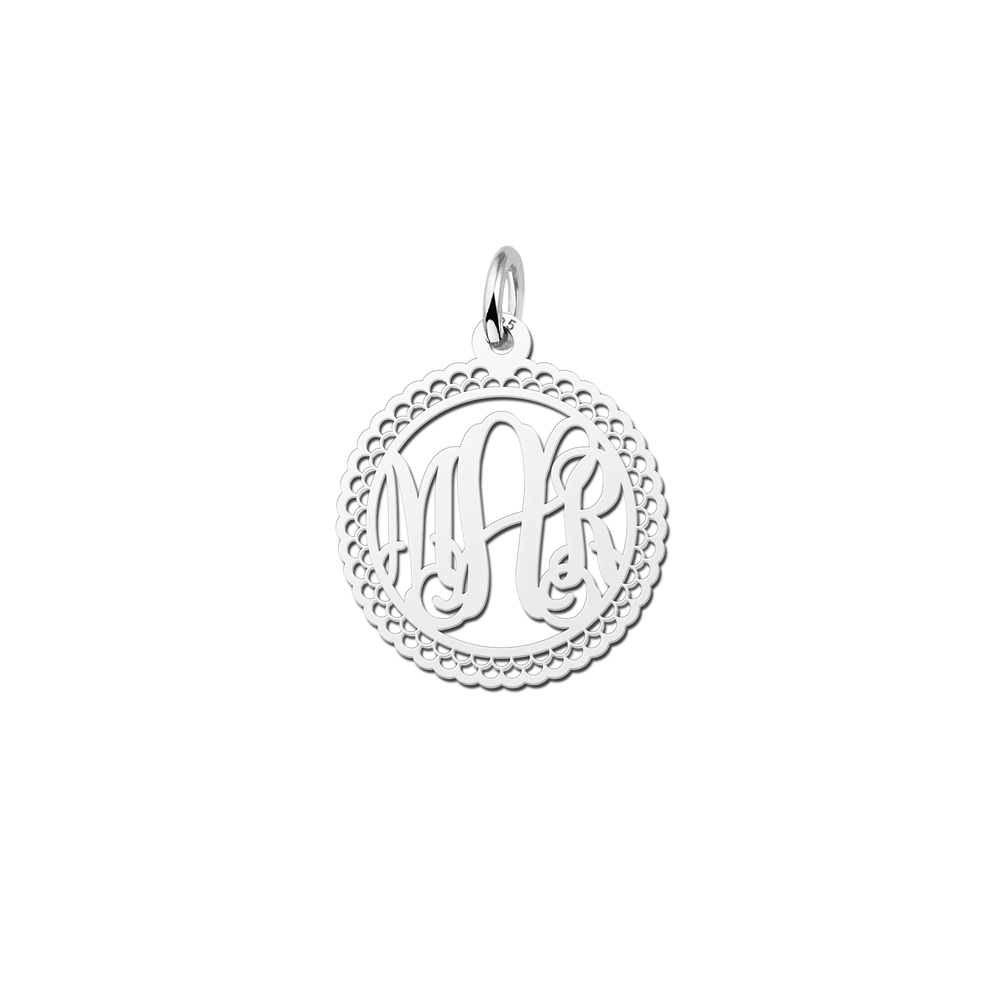 Monogram Schmuck mit Dekoration